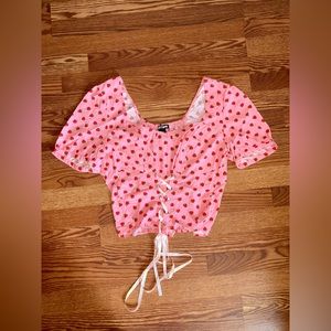 Hot Topic strawberry plus size top